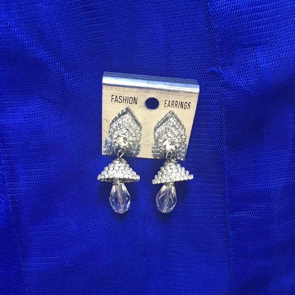 Fashion silver earrings